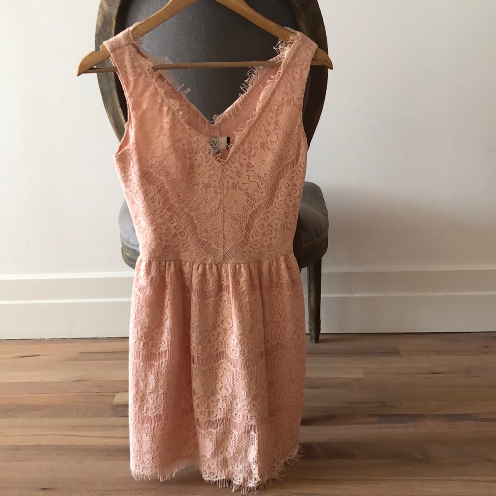 Dolce Vita Lace Pink Dress